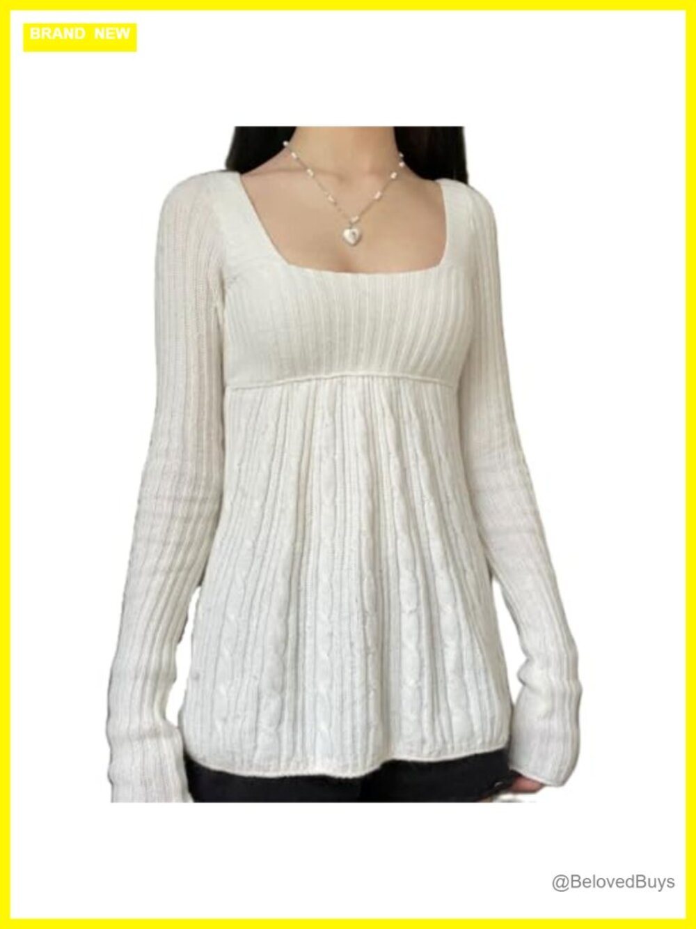 Women Knit Button Front Sweater Top Long Sleeve Peplum Ruffle Hem Fairy Grunge